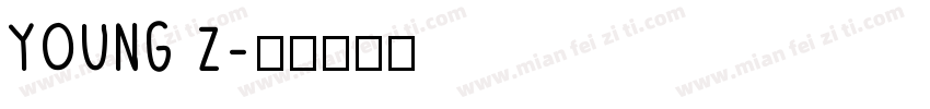 YOUNG Z字体转换